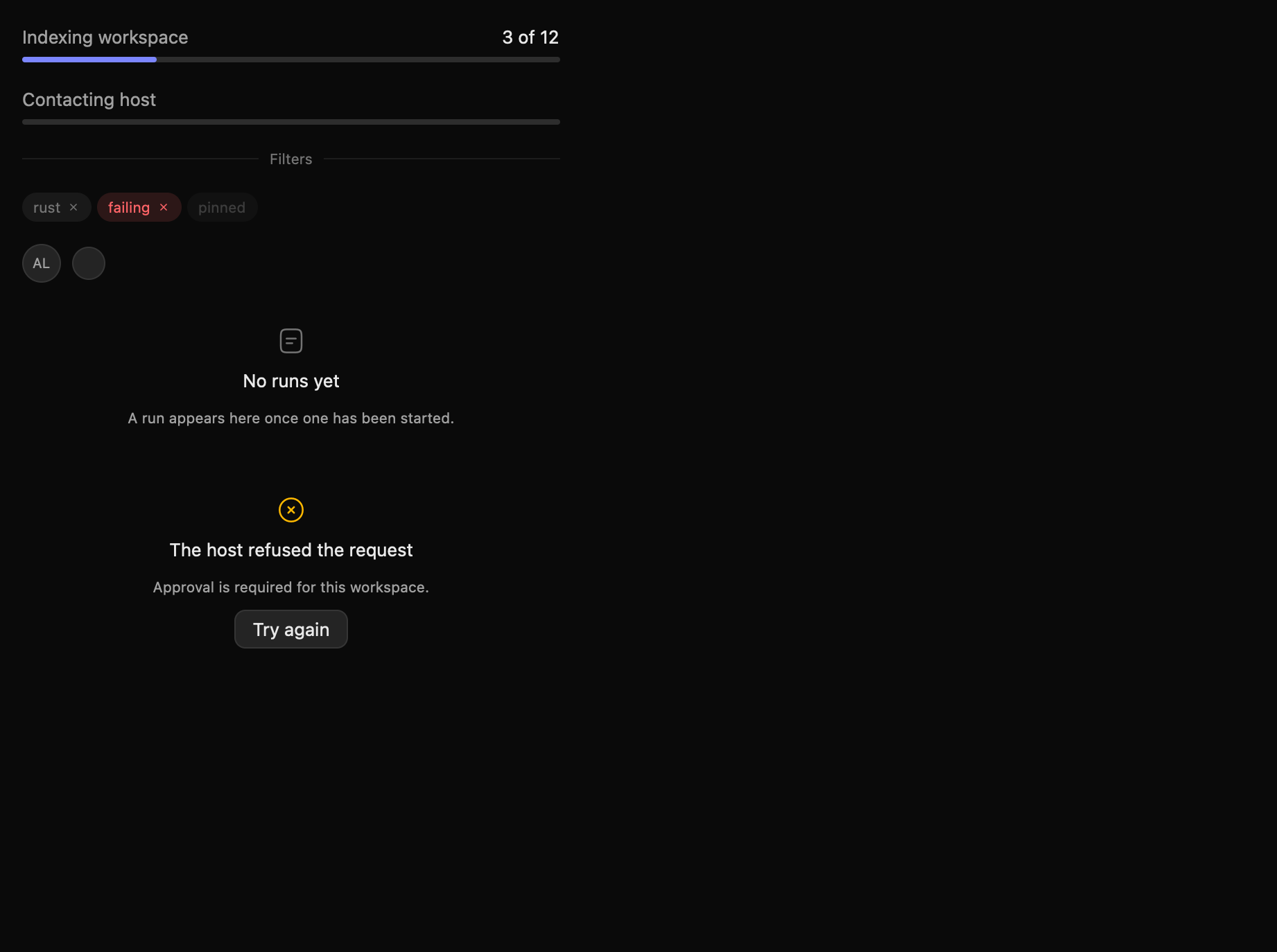 The content scene