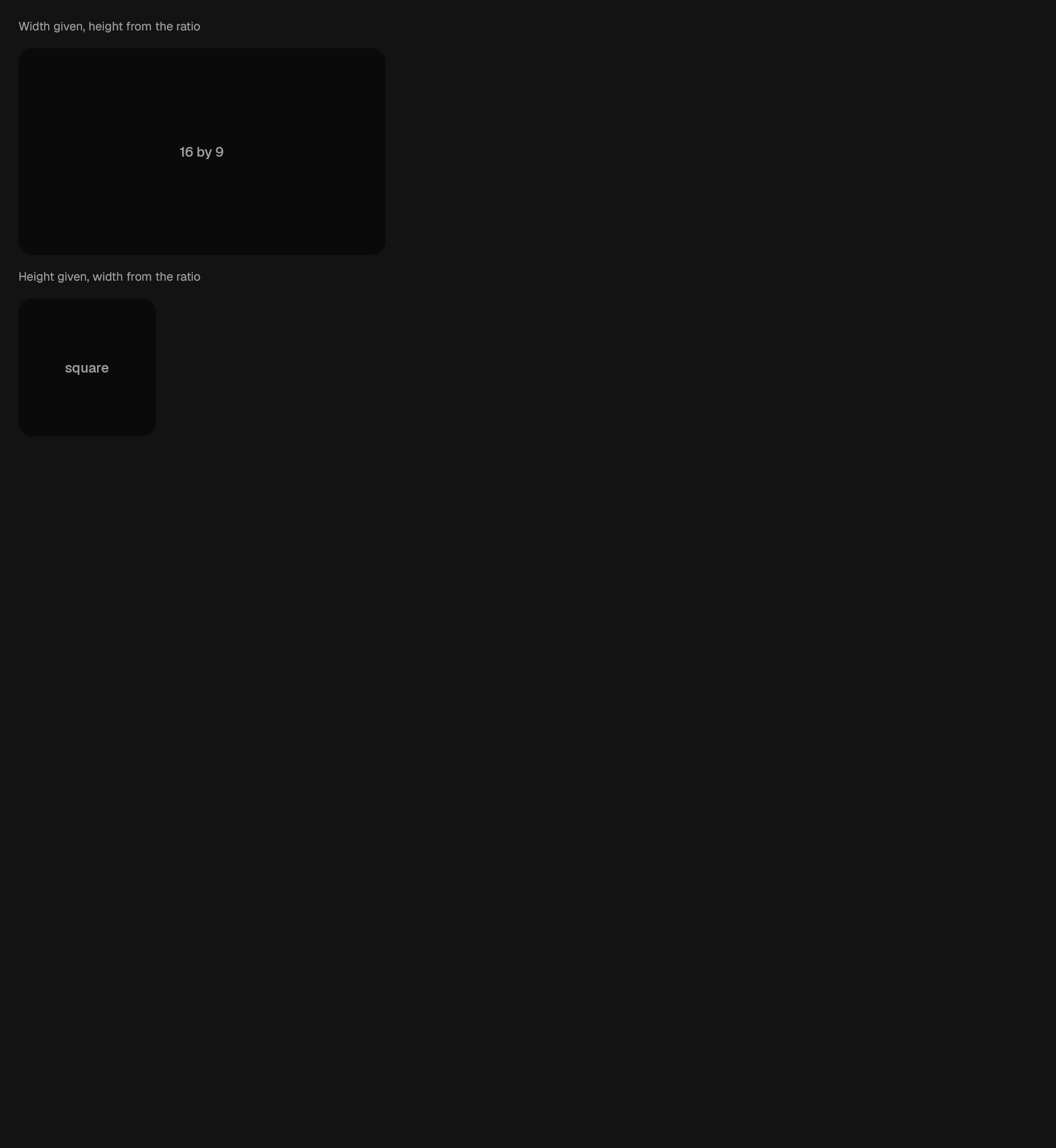 The AspectRatio component in aspect-ratio