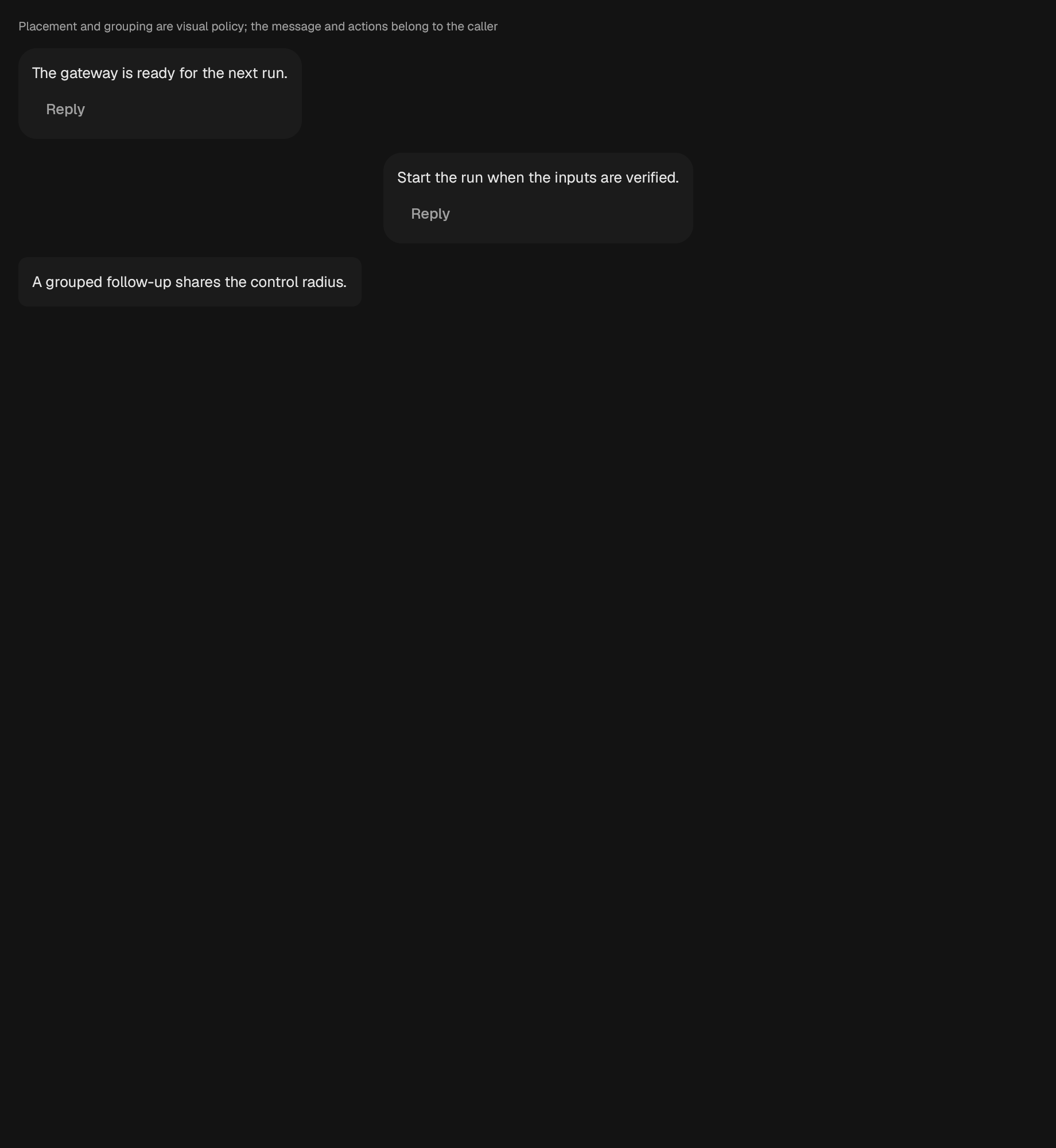 The Bubble component in bubble