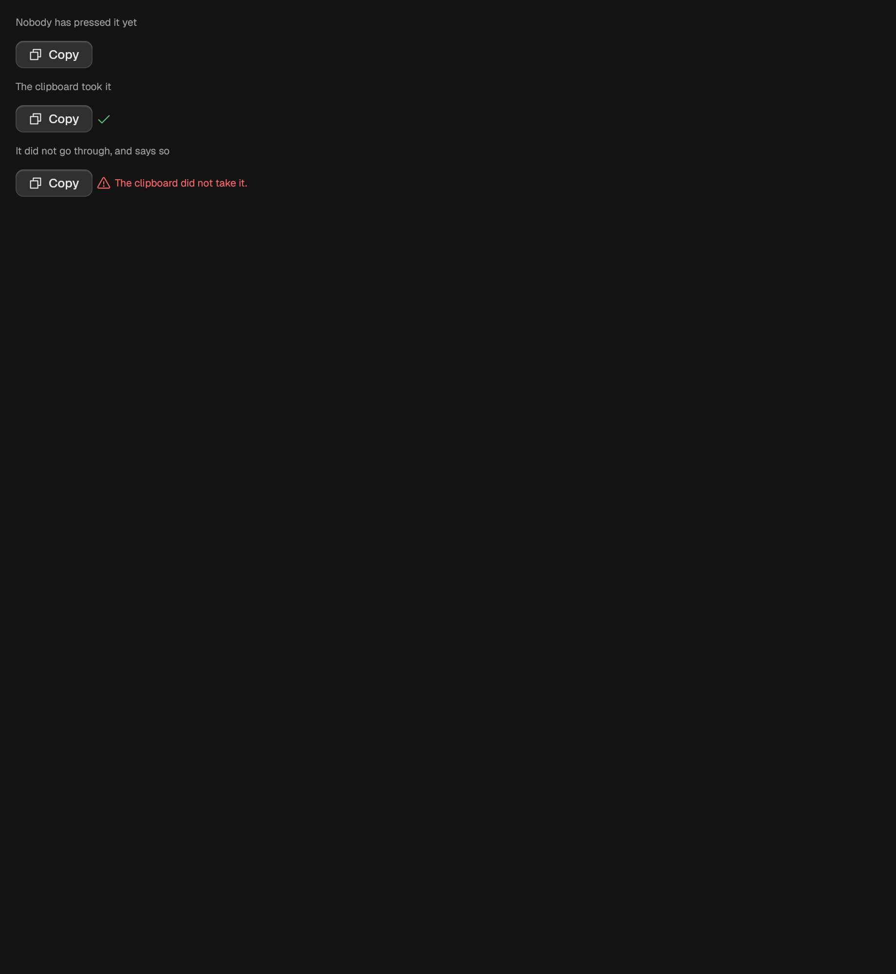 The CopyButton component in copy-button