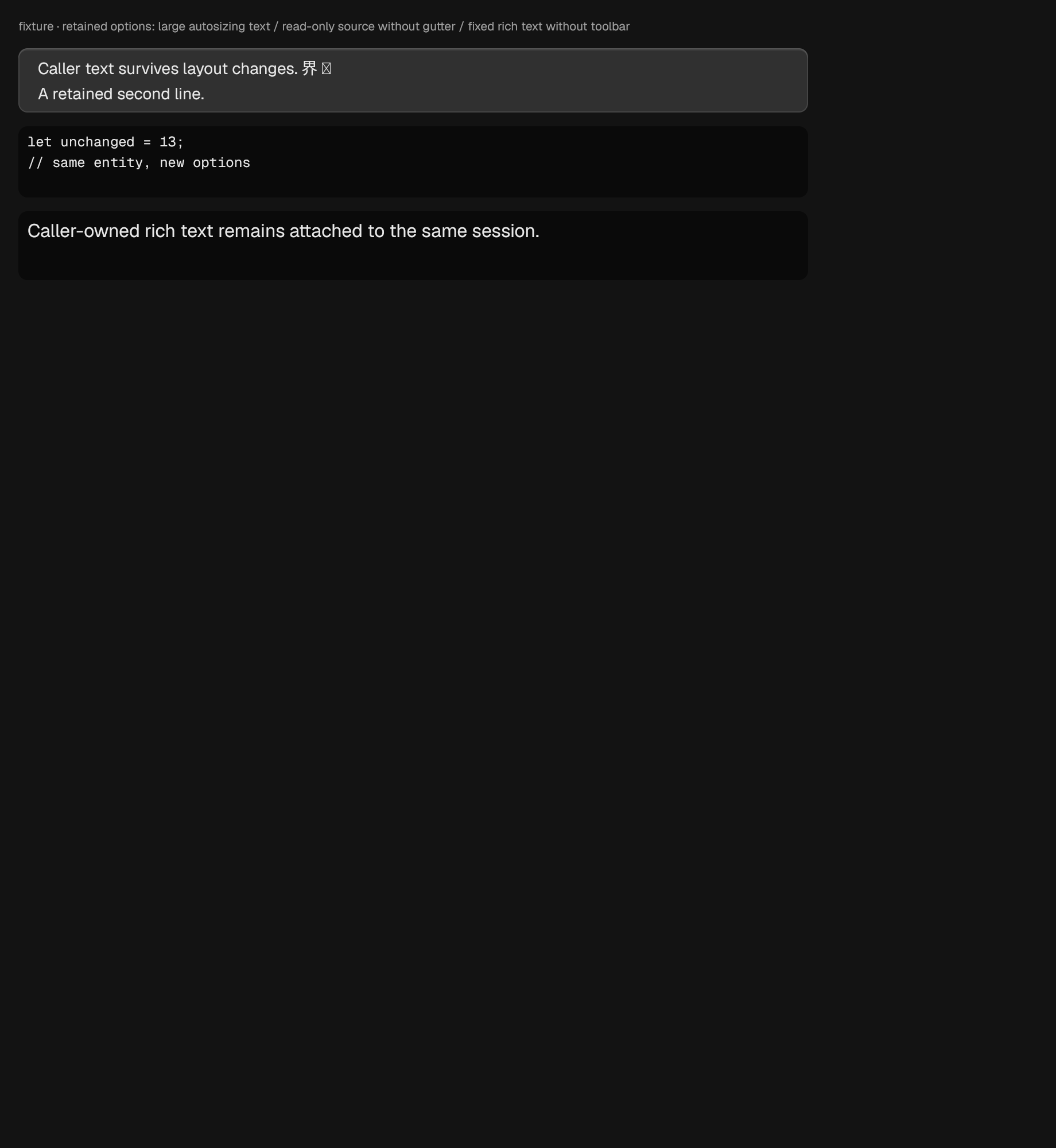 The RichTextEditor component in editor-options
