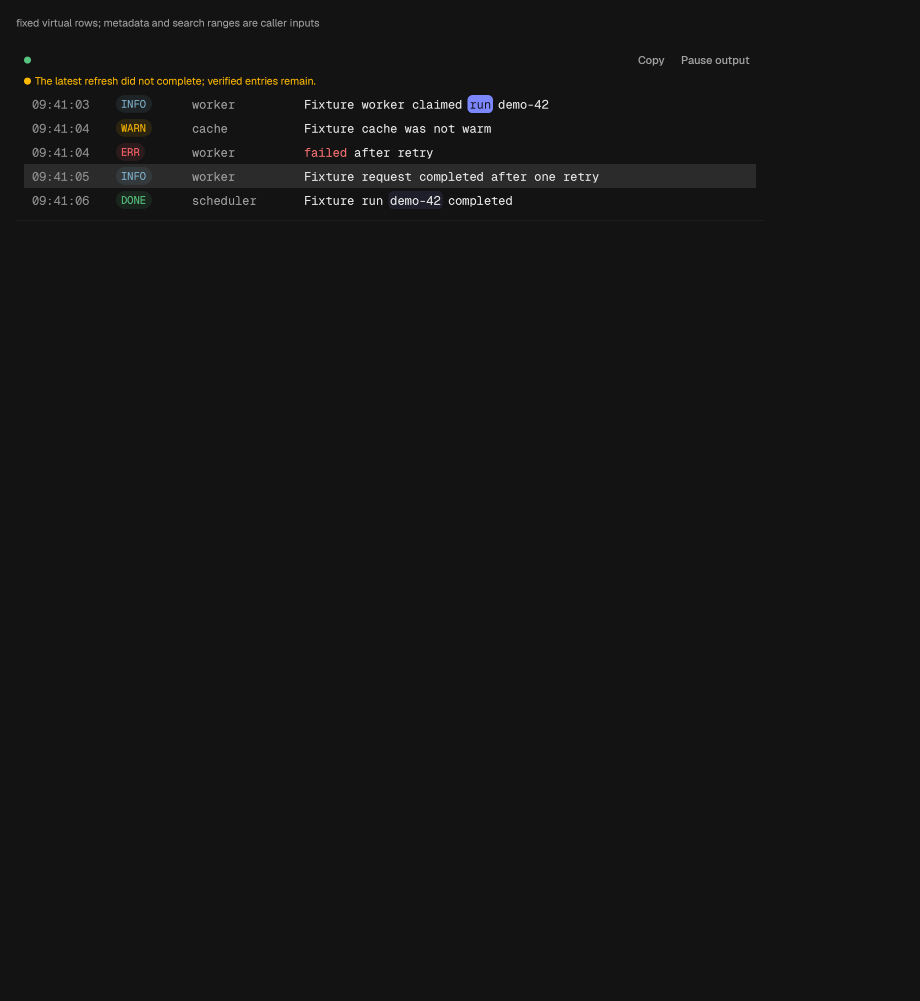 The LogStream component in log-stream
