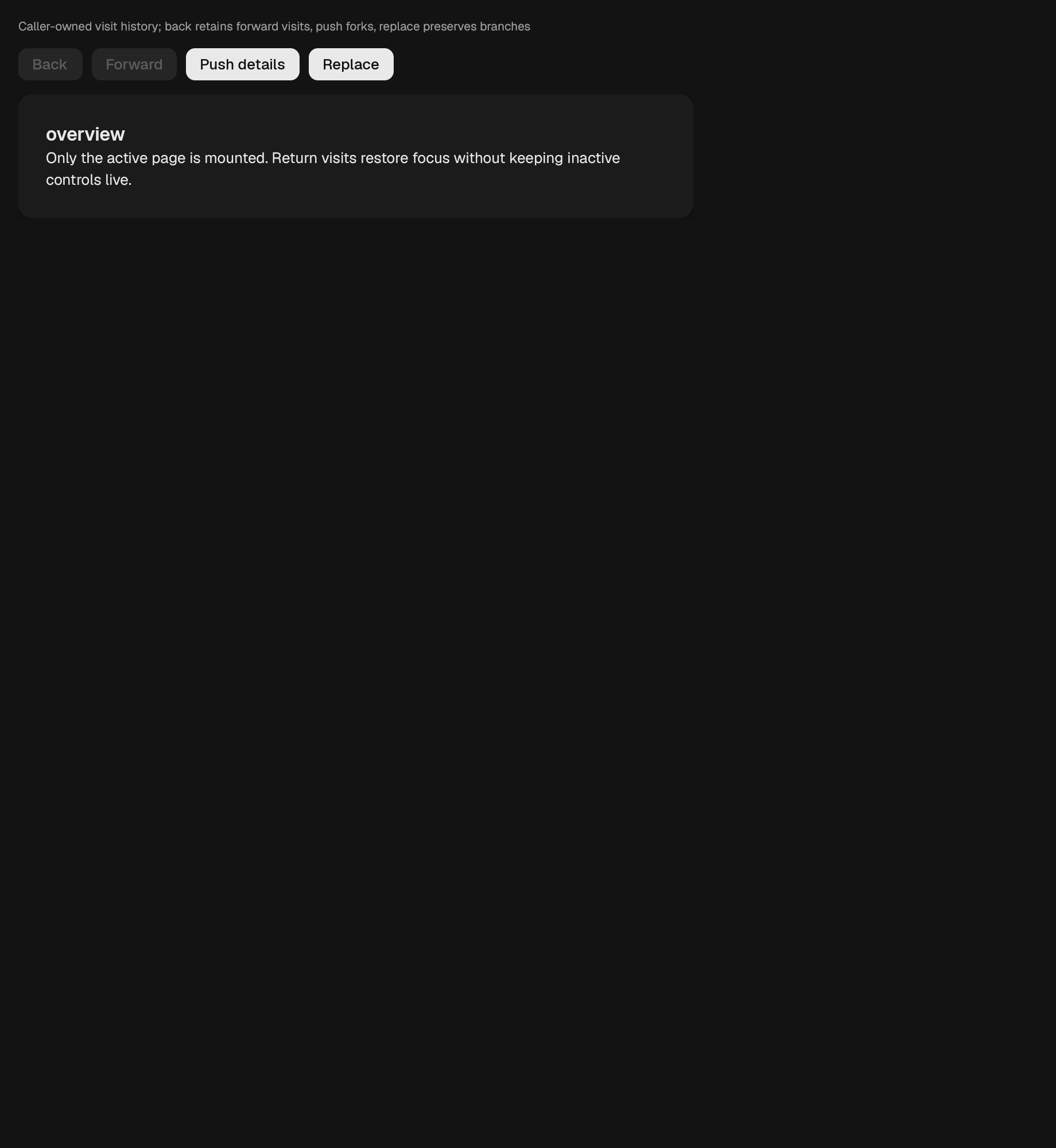 The NavStack component in nav-stack