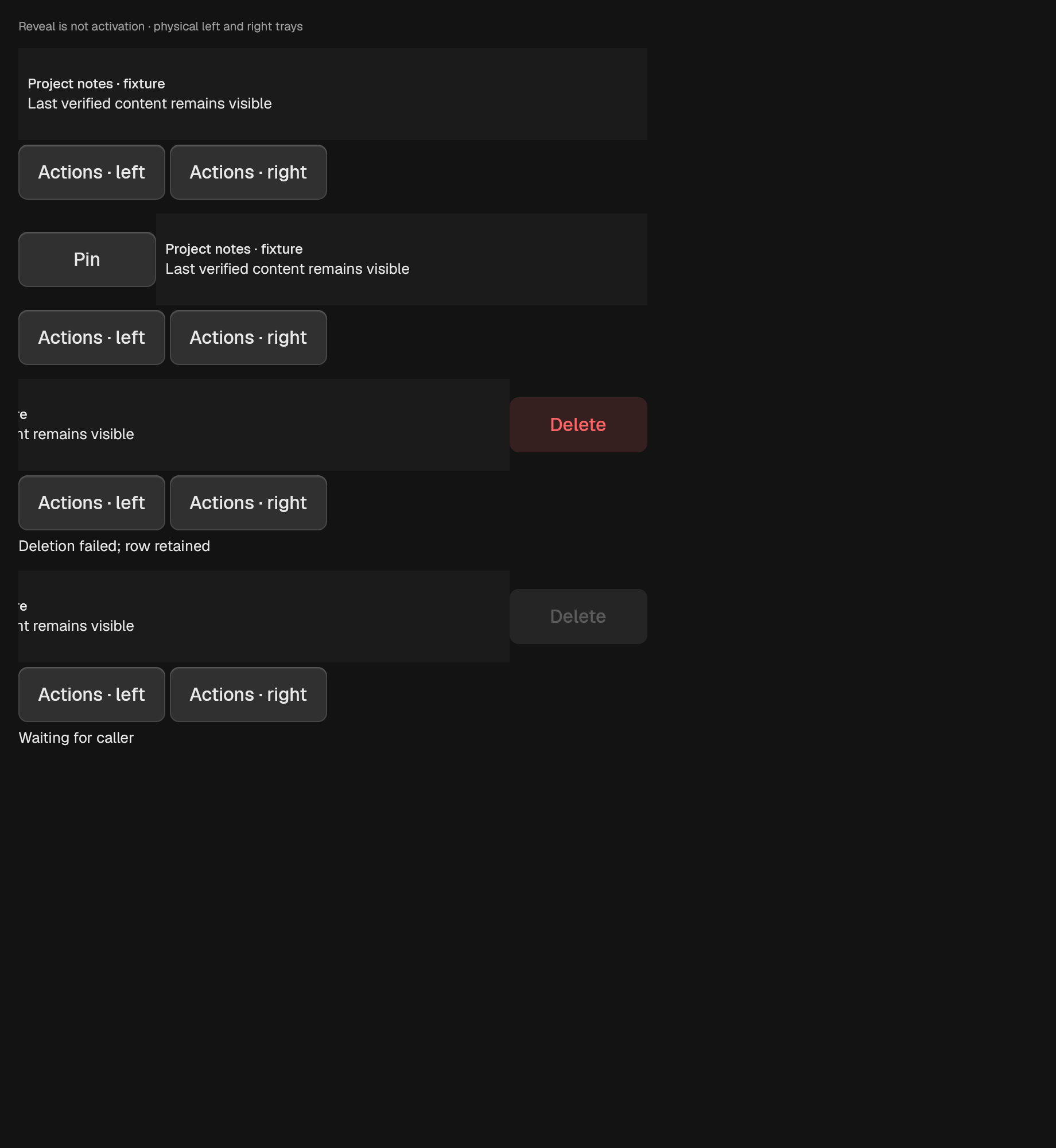 The SwipeActions component in swipe-actions
