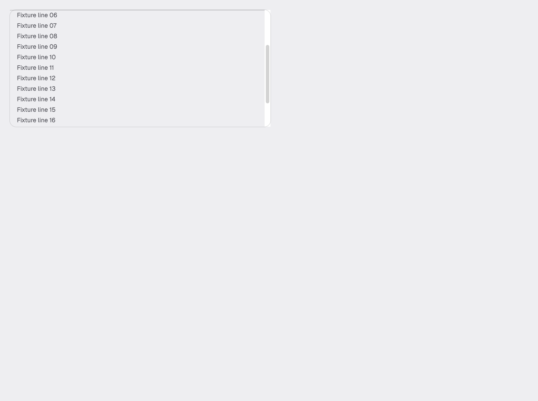scroll-shadow in the light theme