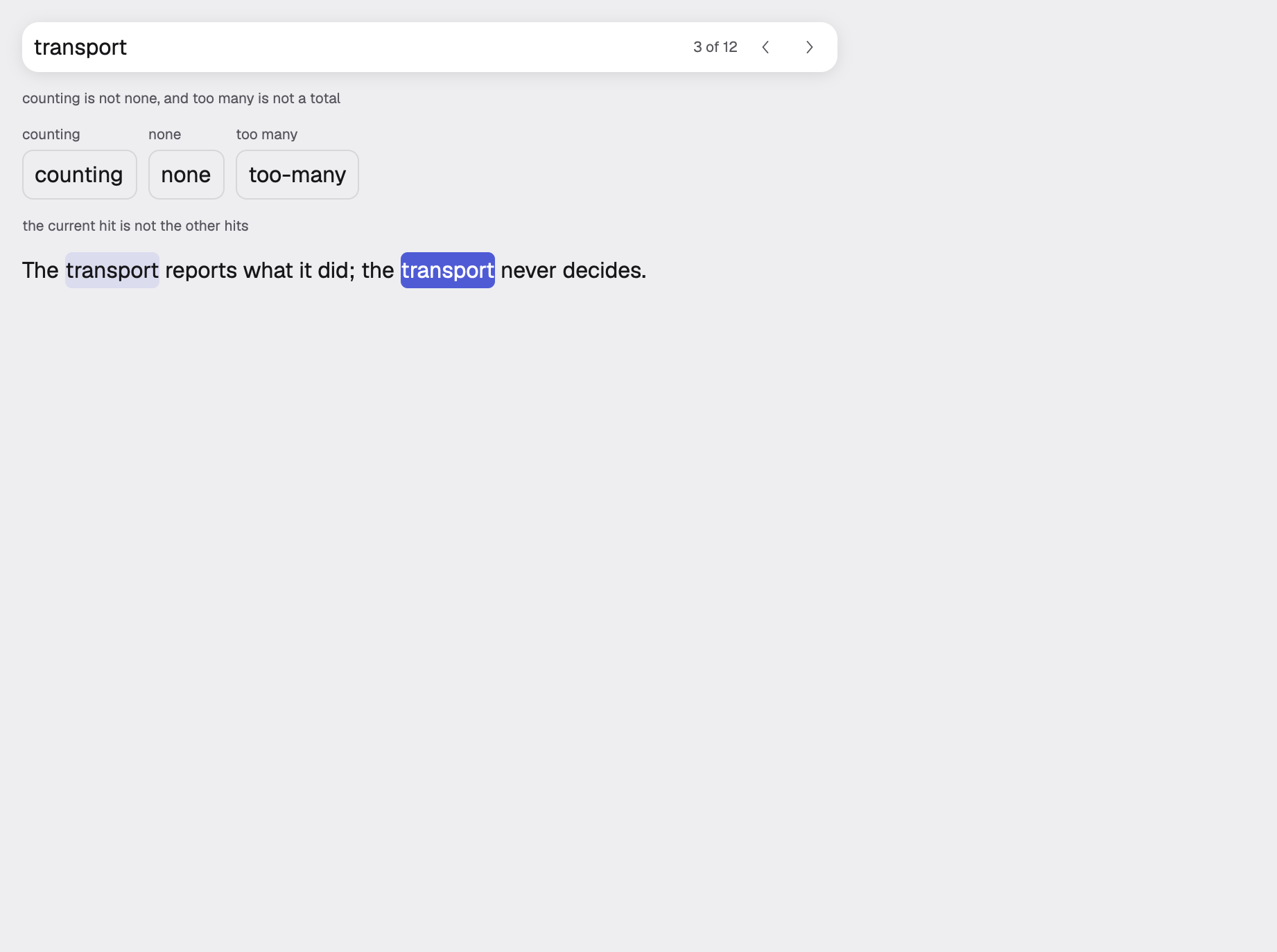 search-field in the light theme