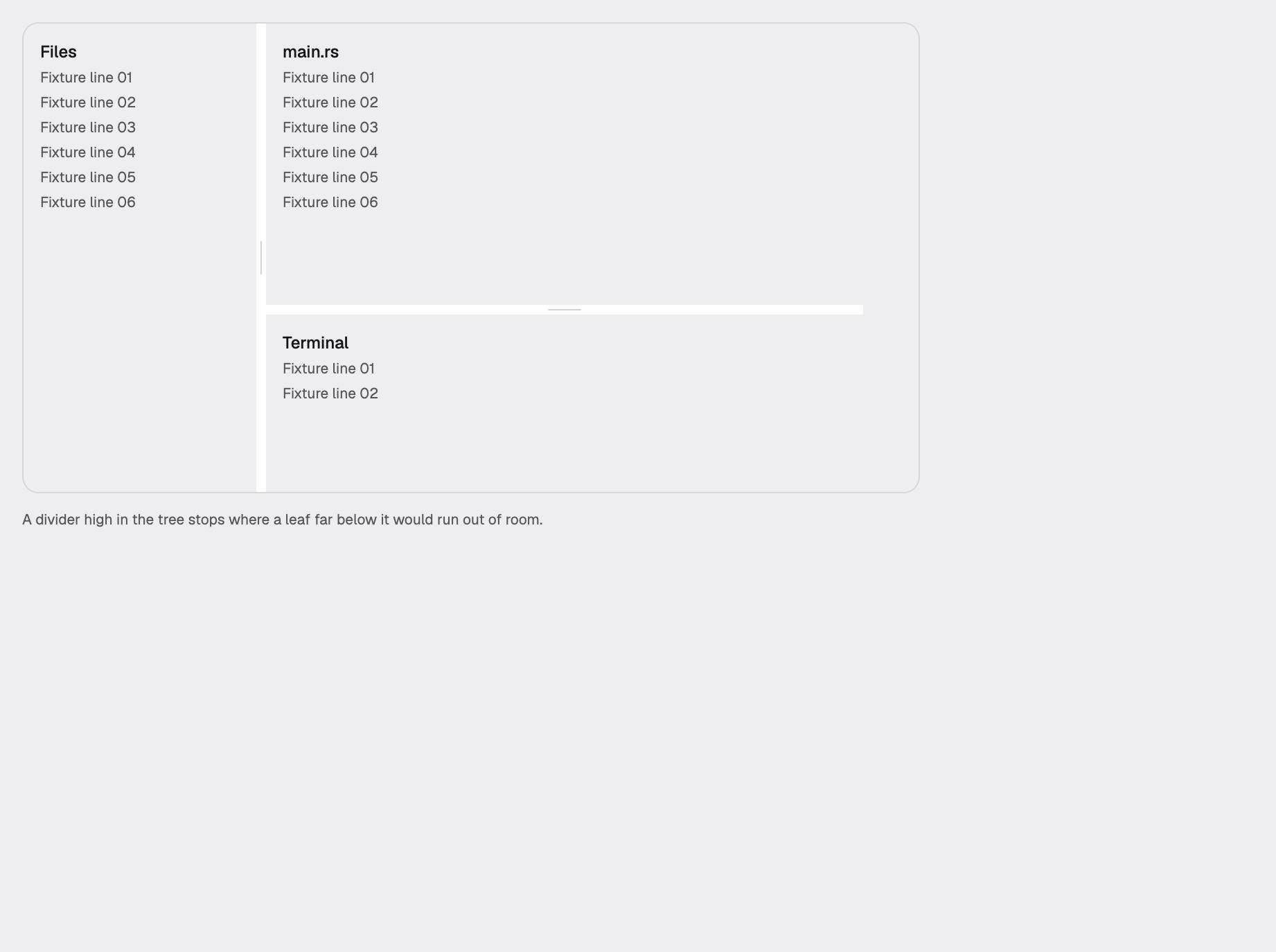 split-tree in the light theme