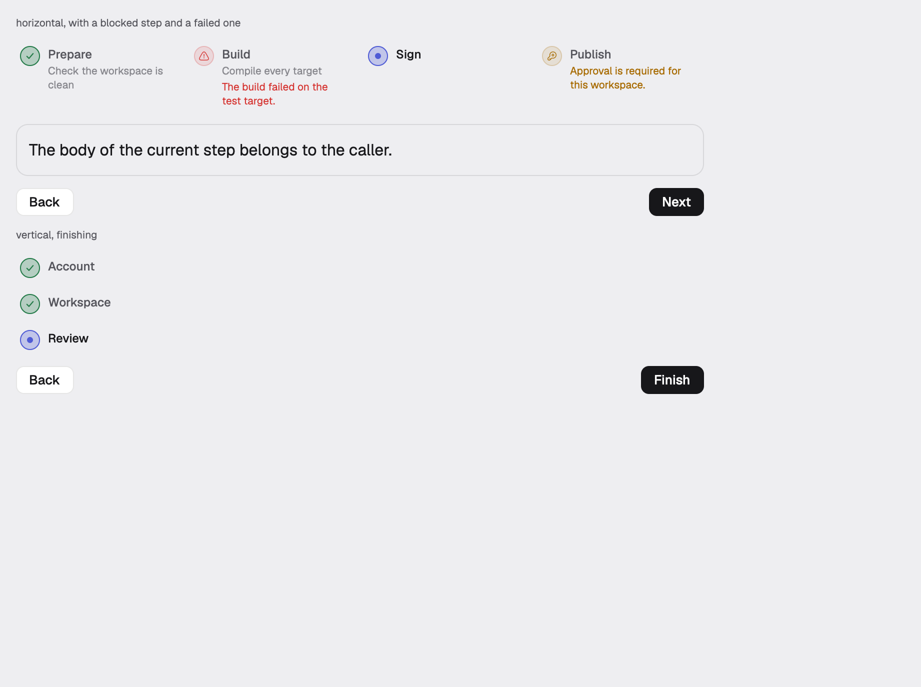 wizard in the light theme